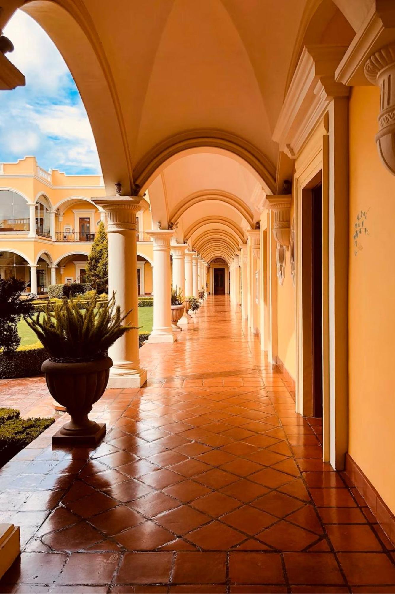 Hotel Real Hacienda Santo Tomas Colonia Gustavo Baz Prada エクステリア 写真